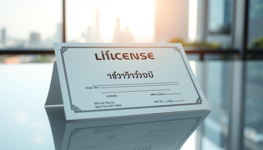 ใบอนุญาตพนันถูกกฎหมาย